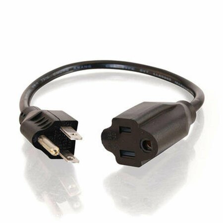 FASTTRACK 2Ft Outlet Saver Power Extension Cord Nema 5-15R To Nema 5-15P FA56928